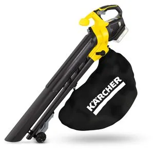 Kärcher Laubbläser-Laubsauger BLV 18-200 Battery - 18V, mit Schultergurt und 45 Liter Fangsack, Turbo Boost für leistungsstarke Saug- und Blasfunktion