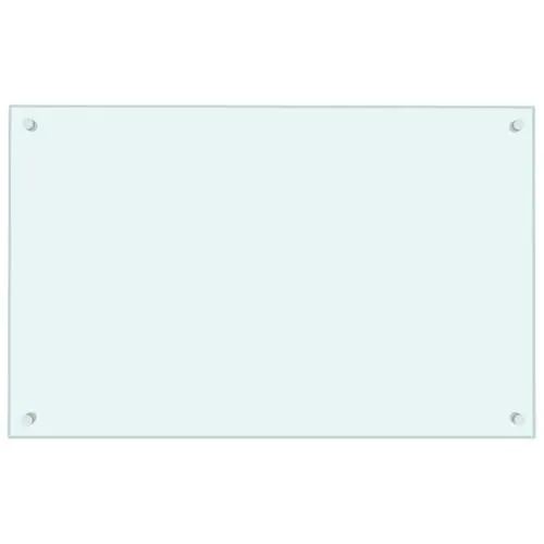 vidaXL Küchenrückwand Spritzschutz Fliesenspiegel in weiß von vidaXL