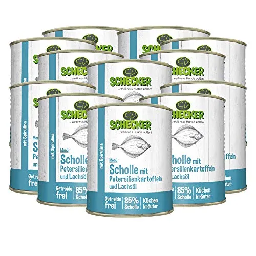 Schecker Nassfutter für Hunde von Schecker
