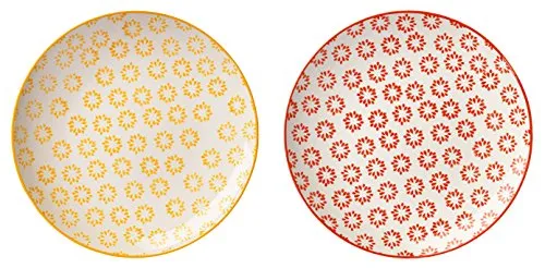 Set of 2 Bloomingville ‘Isabella’ plates von Bloomingville