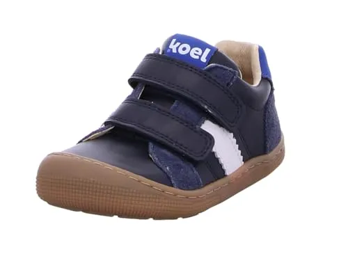 KOEL Barefoot Kinder Sneakers Denis Nappa New 3.0 Navy, Größe 24 EU - Bequeme und flexible Barefoot Sneakers für Kinder, ideal für ein natürliches Laufgefühl. Perfekt für den Alltag und das Spielen.