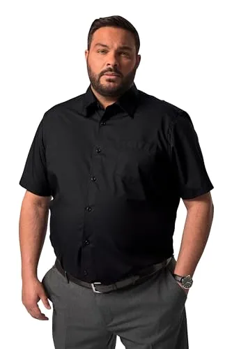 Men Plus Businesshemd für Herren in großen Größen, L-8XL - Herrenhemden in Business-Qualität mit Spezialschnitt bis 8 XL, EasyCare für bügelfreie Pflege und komfortable Passform mit Kentkragen.