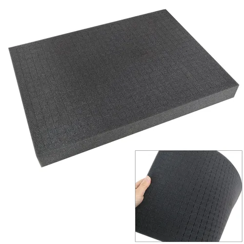HMF 1458-25 Rasterschaumstoff, Würfelschaum, 345 x 275 mm, Koffereinlage, Tabletop, Höhe: 25 mm