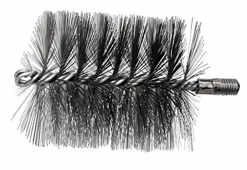 Kesselbürste Heizkesselbürste 70 mm - Effiziente Rohrreinigung - Kamin-Schornsteinbürsten mit robusten Stahldrahtborsten für gründliche Reinigung von Heizkesseln und Schornsteinen. Ideal für optimale Verbrennungseffizienz.