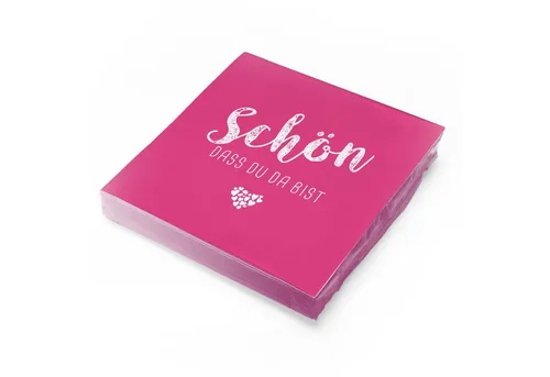 Papierservietten Pink von itenga