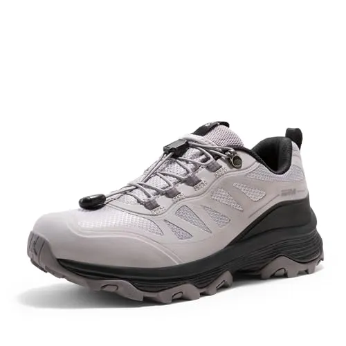 NORTIV 8 Damen-Wanderschuhe, leichte, atmungsaktive Mesh-Wanderschuhe, Outdoor-Arbeitsschuhe,Size 39,Helles Lila,SNHS241W