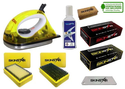 SKINSTAR Starter Ski Wachs Set 8-teilig von SkinStar