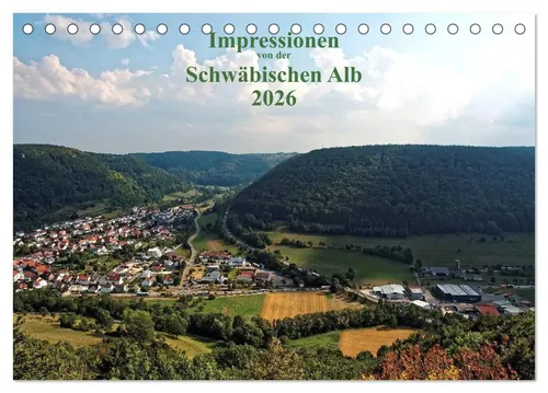 Heinz Naleppa | Impressionen von der Schwäbischen Alb (Tischkalender 2026 DIN...