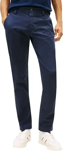 Tommy Jeans Herren TJM Scanton Cotton Twill Dm0Dm22404 Chino, Blue (Dark Night Navy), 38 W/30 L