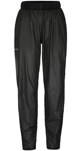 Craft Pro Hydro Lightweight Laufhose Damen - Schwarz, Größe S - Trainingsbekleidung für Damen, wasserabweisend und atmungsaktiv, ideal für Laufbedingungen bei Regen und Wind.