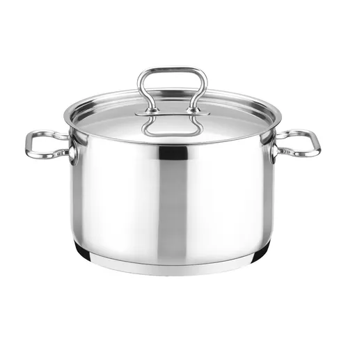 Tescoma Home Profi Kochtopf tief mit Deckel, 24 cm / 7,0 L