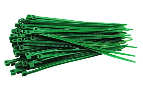Stück Kabelbinder grün 300 mm x 4,8 mm Handwerker Qualität cable ties kurz 30 cm 22,2kg Zugkraft 100