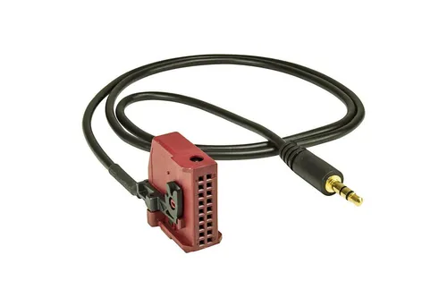 tomzz Audio AUX IN Adapter passt für VW MFD2 VW RNS2 Skoda Nexus MAN auf 3 5mm Kli KFZ Adapter