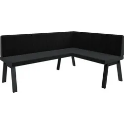 Eckbank Akiko Metal A - Eckbankgruppe für Ihrem Esszimmer, Küche modern, Sitzecke, Essecke. Perfekt für Küche, Büro und Rezeption. Solide und ...