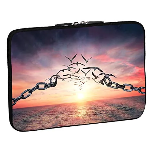 PEDEA Design Schutzhülle Notebook Tasche bis 13,3 Zoll (33,7cm), Freedom