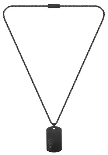 BOSS Kette mit Anhänger aus Edelstahl von BOSS