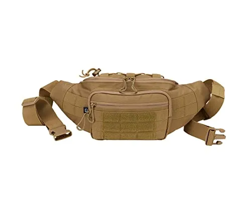 Brandit Waistbeltbag Molle camel Gr. OS - Robuste Gürteltasche mit MOLLE-System - Gürteltaschen mit großem Hauptfach, vielseitigen MOLLE Schlaufen und verstellbarem Hüftgurt für optimalen Tragekomfort und Organisation.