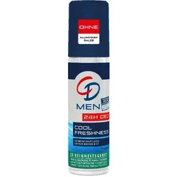 CD MEN Deo Zerstäuber 'Cool Freshness' 75 ml - Veganes Deodorant ohne Aluminiumsalze, 24 h langanhaltender Schutz und sanft zur empfindlichen Haut – ideal für den aktiven Alltag.