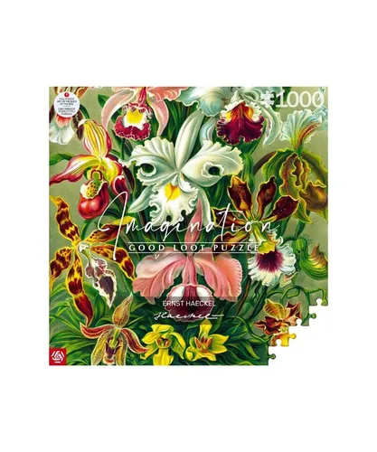Imagination Ernst Haeckel Orchidee 1000 Elemente Cenega Publishing 5908305247531