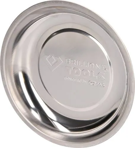 Edelstahl-Magnet-Teller, Ø 15 cm Brilliant Tools BT691160