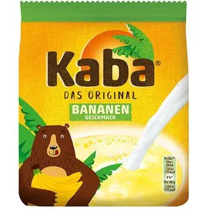 Kaba Getränkepulver Banane, Nachfüllbeutel, 400g
