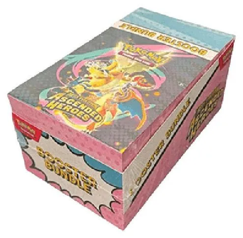 Pokémon - Ascended Heroes - Booster Bundle (Englisch) - Erlebe spannende Kämpfe mit dem 6-Pack Booster Bundle! Enthält neue Mega Evolution Karten, die deine Strategie bereichern und dein Deck stärken. Perfekt für Sammler und Spieler!