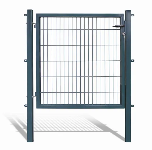 Gartentor BxH:1200x1200mm, anthrazit,  für Stabmattenzaun Doppelstabmattenzaun