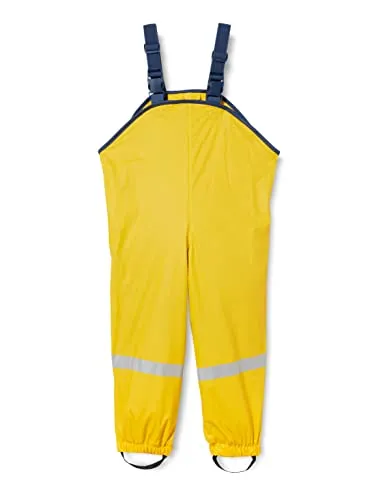 Playshoes Regenhose Regenlatzhose gelb 104 von PLAYSHOES