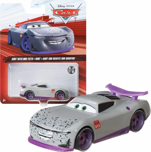 Mattel GJY98 Disney Pixar Cars Kurt mit Insekten Spielzeug Auto Rennwagen 1:55