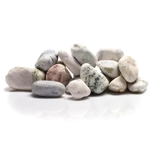 Best for Home - Kieselsteine | gartensteine für Boden | natursteine für Garten | ziersteine Garten groß 40-60 mm | Beste Weiße Kieselsteine für den Garten 25 | Kieselsteine Deko Umweltfreundlich