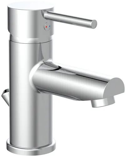 Schütte Design-Waschtischarmatur Atlanta Chrom - Moderne Waschbeckenarmatur mit Einhand-Bedienung und einstellbarem Verbrühschutz. Robuste Chrom-Oberfläche und geräuscharme Kartusche für präzise Regelung der Wassertemperatur.