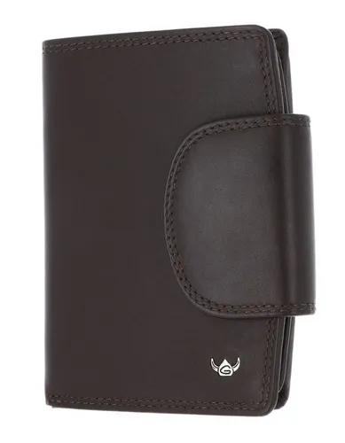 Golden Head Geldbörse Kombischeintasche mit Riegel 1439, aus echtem Rindsleder mit RFID-Blocker Schutz