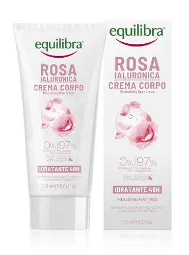 Crema Corpo Idratante 48h Rosa Ialuronica Equilibra 150ml