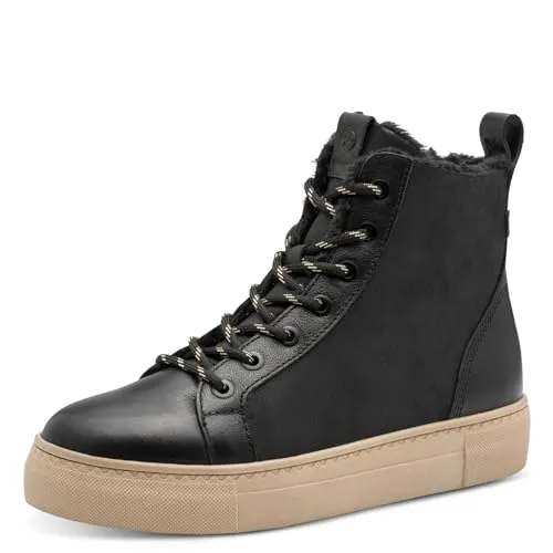 Tamaris Damen Stiefel Leder schwarz 40