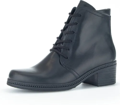Gabor Shoes Schnürstiefel Schwarz Glattleder Größe: 36.5 Normal
