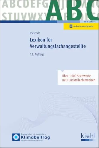 Lexikon für Verwaltungsfachangestellte - Umfassendes Nachschlagewerk für Verwaltungsfachangestellte, ideal für die Weiterbildung und Praxis im öffentlichen Dienst.