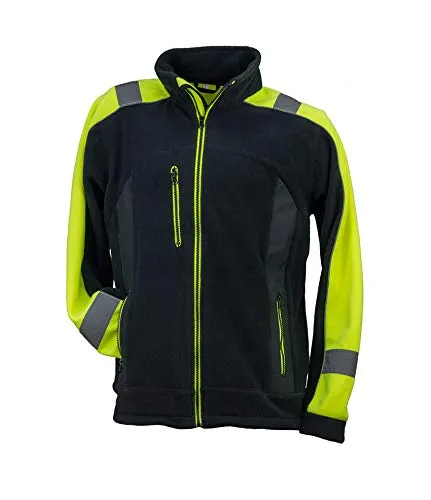 Safety 1st Urgent URG-C Polar Fleecejacke XL - Arbeitsjacke aus 300g/m2 Fleece, ideal für Kälte- und Outdoor-Einsätze; pflegeleicht, langlebig und mit reflektierenden Elementen für optimale Sichtbarkeit.