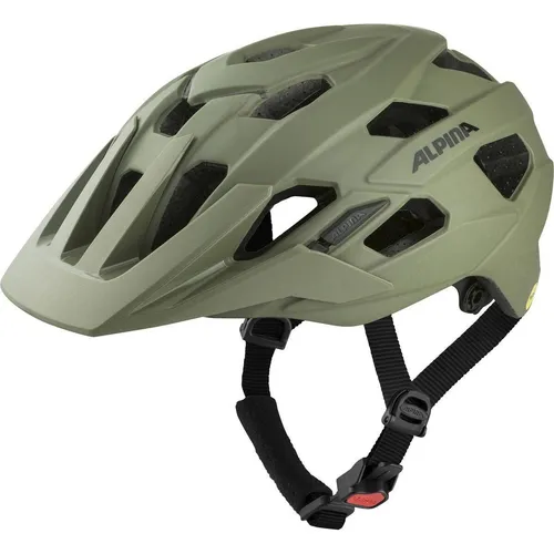 Alpina Plose Mips MTB-Helm olive matt 52-57 cm - Fahrradhelme mit MIPS-Technologie für optimalen Schutz und Komfort beim Mountainbiken.