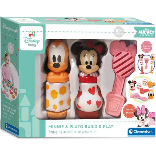 Clementoni Disney Baby - Minnie Mouse Bauen & Spielen (8005125178421)