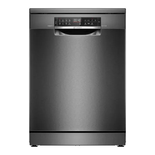 SMS6ECC12E Geschirrspüler 60cm Edelstahl Schwarz in schwarz von Bosch