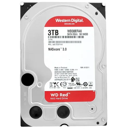 Produktbild WESTERN DIGITAL RED 4TB HDD für NAS