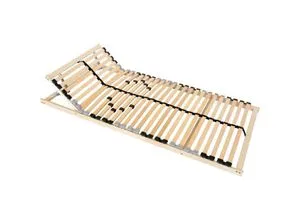 Coemo Lattenrost Ergo K 80 x 200 cm - Zerlegbar für einfachen Transport - Lattenrost in natur aus Buche/Birke Schichtholz, ideal für optimalen Schlafkomfort mit 28 stabilen Federholzleisten, perfekt für Ihr Schlafzimmer.