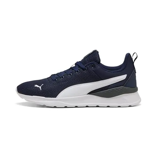 PUMA Unisex Anzarun Lite Sneaker - Peacoat White, 48.5 EU - Herren-Sneaker mit SoftFoam+ Innensohle für maximalen Laufkomfort, ideal für Sport und Freizeit.
