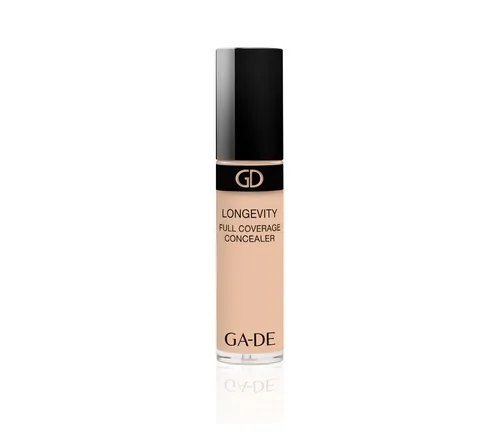 GA-DE Longevity Full Coverage Concealer – 28 BISCUIT - Hochdeckender Concealer für ein makelloses Teint-Finish, ideal zur Abdeckung von Unreinheiten und für einen strahlenden Look. Inhalt: 7,2 ml.
