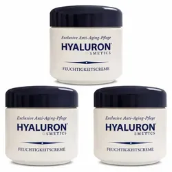 Hyaluron Cosmetics Feuchtigkeitscreme 125 ml (3 Pack)