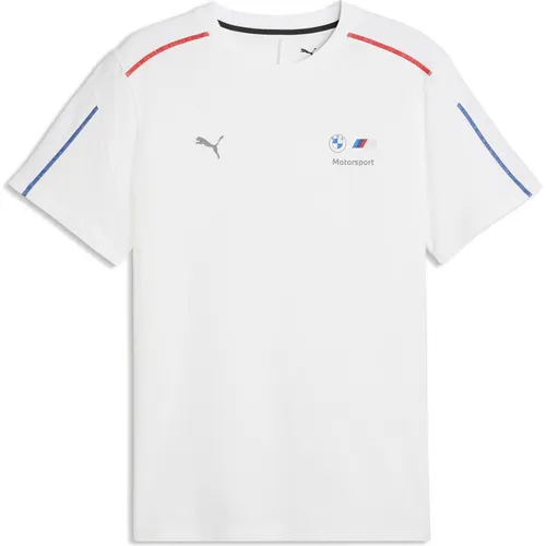 Puma BMW Motorsport Herren T-Shirt - Komfortabel und stylish - Herren T-Shirt von PUMA aus der Motorsport-Serie. Einfarbiges, kurzärmeliges Design für höchsten Tragekomfort. Ideal für Freizeit und sportliche Aktivitäten.
