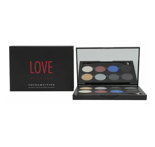 Young & Gifted Lidschatten Palette - Love - Lidschatten Palette mit einer Vielzahl an Farben für kreative Looks, perfekt für jeden Anlass und einfach aufzutragen.