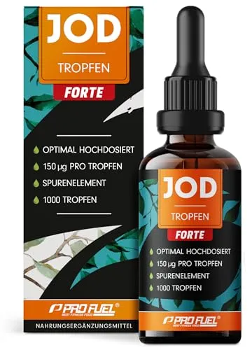 Jod Tropfen FORTE 1000x von ProFuel