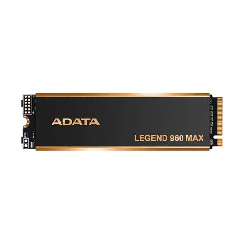 ADATA 1 TB M.2 PCIe Gen4 NVMe LEGEND 960 MAX - Festplatte mit 1 TB, bietet blitzschnelle Lese-/Schreibgeschwindigkeiten von bis zu 7400/6000 MB/s und ist ideal für Gaming und kreative Anwendungen.