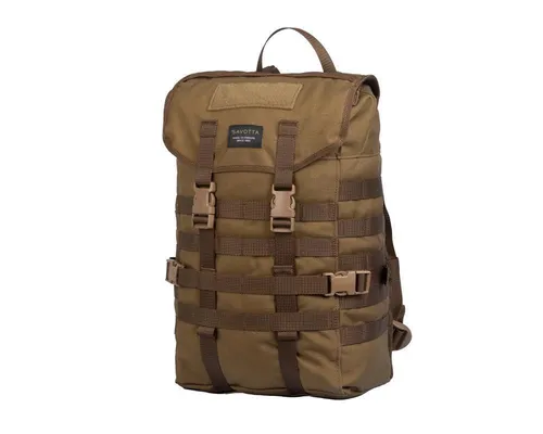 SAVOTTA Jääkäri S 20 - Robuster Wanderrucksack 20 l in Braun - Trekkingrucksack mit 20 l Volumen, extrem langlebig und vielseitig einsetzbar, ideal für Wanderungen; Material: 100% Polyamid.
